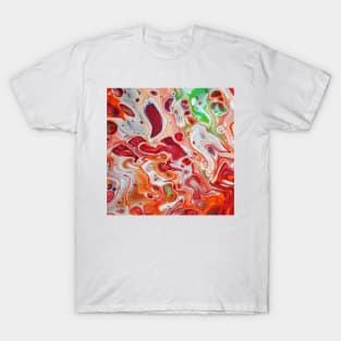 Liquid Marble Texture T-Shirt